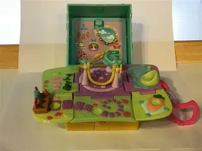 Littlest Pet Shop toys: Littlest Pet Shop Teeniest Tiniest Mini Bunny Compact Play Set Hasbro 2006 -...