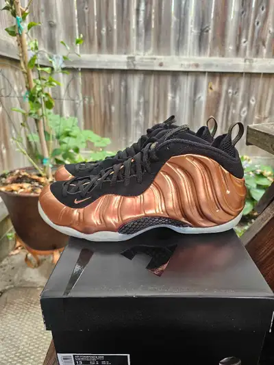 nike air foamposite one copper bnib ds size  12 and 13 jordan , View more