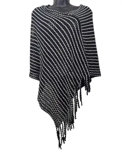 Steve Madden Black and White Shawl, View more
