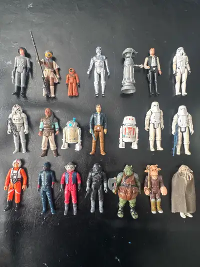 Vintage Star Wars Action figures, View more