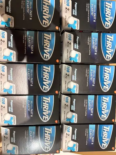 10 boxes of Thrive - expiry 08/2027, View more