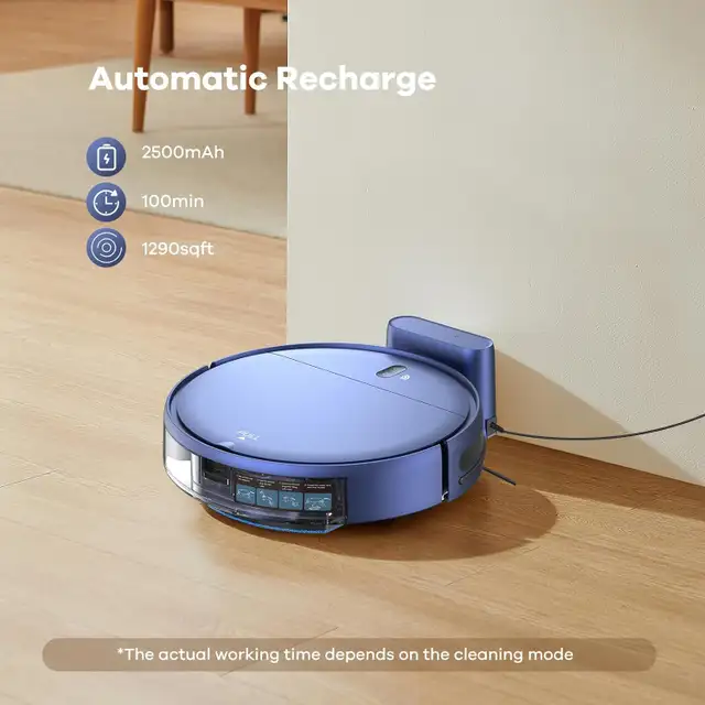 ZCWA Robot Vacuum and Mop Combo, 2 in 1 Mopping Robotic Vacuum in Vacuums in City of Toronto - Image 7