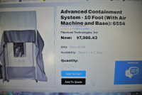 Advanced Containment System 8- 10 Ft (With Air Machine and Base