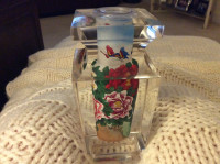 Chinese glass vase - reduced price