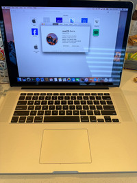 MacBook Pro 15” mid 2012 Retina display i7 500GB 16GB Ram 