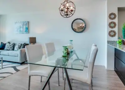 WAYFAIR Leather Dining Chair [LIKE NEW!], View more