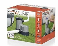 Bestway flowclear 1500 Gallon swimming pool pump with filter  