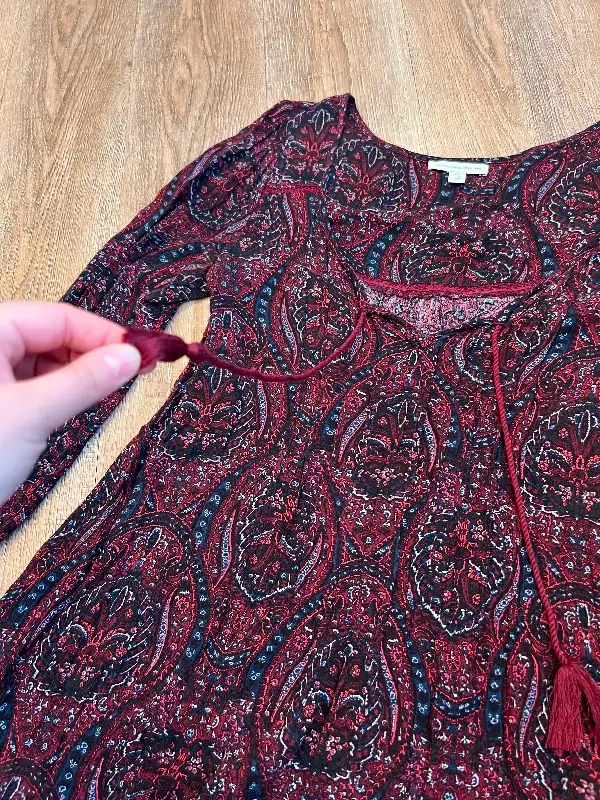 GENTLY USED! American Eagle Patterned Swing Dress62863283874563123