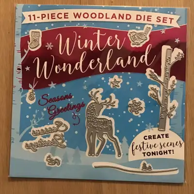 Winter Wonderland 11 Piece Woodland Die Set