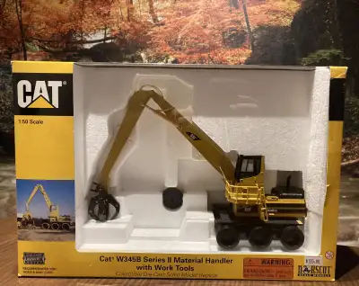 Norscot 1/50 Cat W345B Series 11 Material Handler, View more