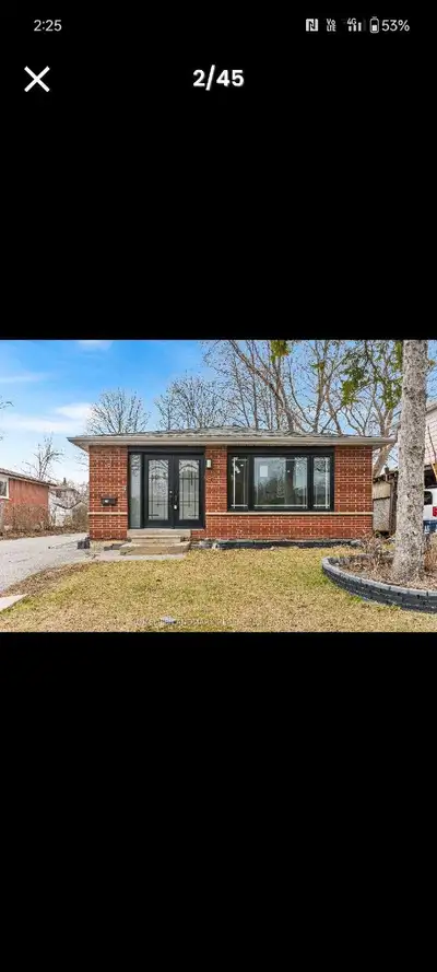 Main floor of Bungalow house for rent