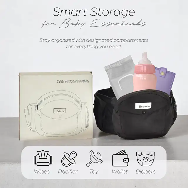 ❤️NEW IN BOX: Baby Carrier with Hip Seat in Strollers, Carriers & Car Seats in Markham / York Region - Image 6