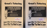 Grant's Tutoring Linear Algebra