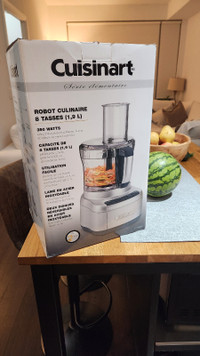 Cuisinart 8-Cup Food Processor, Silver FP-8SVEC