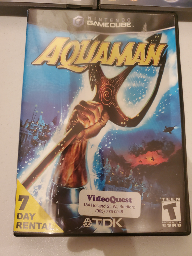 Gamecube Super Hero Bundle AQUAMAN BATMAN CATWOMAN in Older Generation in Barrie - Image 3