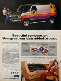 1976 Ford Van Original Ad