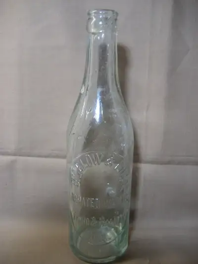 Antique Bigelow & Hood aerated waters bottle, View more