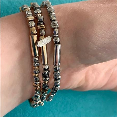 Stella & Dot Modern Rhett Stretch Bracelet Set in Jewellery & Watches in Markham / York Region