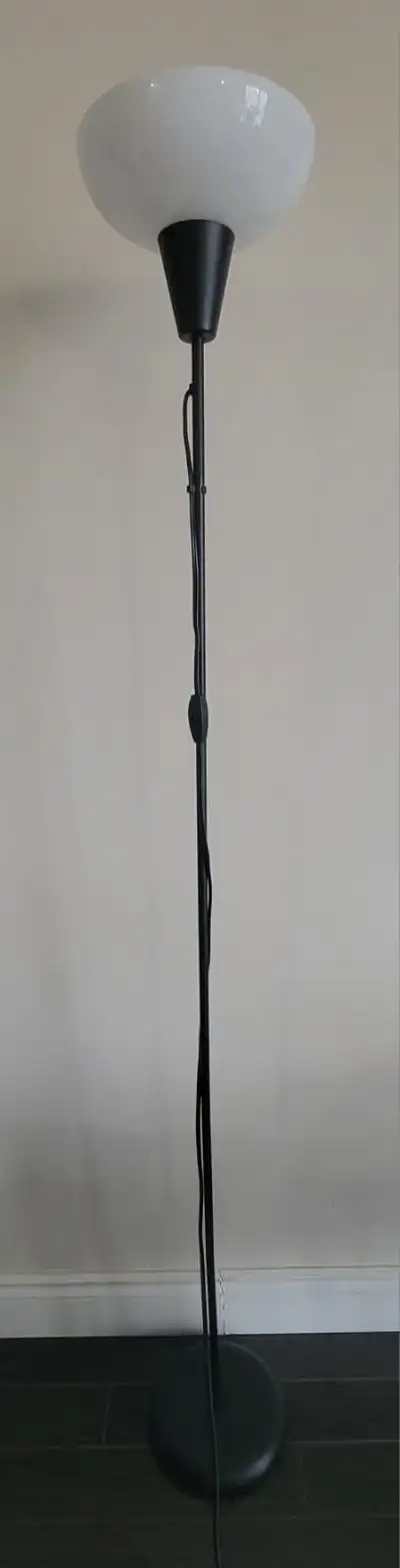 IKEA TAGARP Floor Lamp – Black/White, Works Great, View more