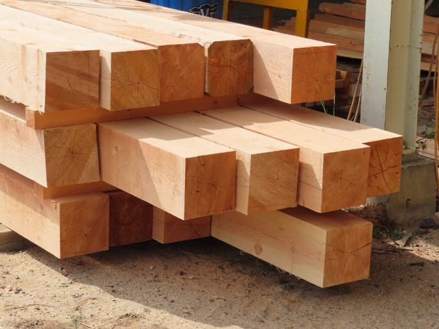 D Fir Bandsaw cut Lumber in Floors & Walls in Vernon