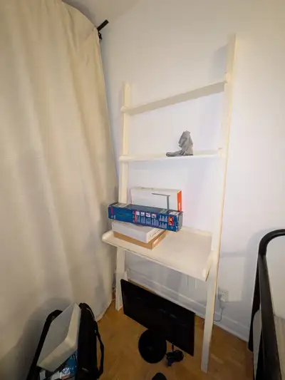 Leaning Desk With Shelves, View more