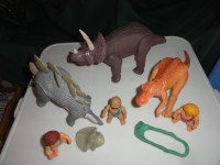 PLAYSKOOL DINOSAURES  VINTAGE  1987