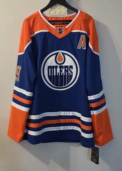 Large Variety of Oilers Blue Home Jerseys!!, View more