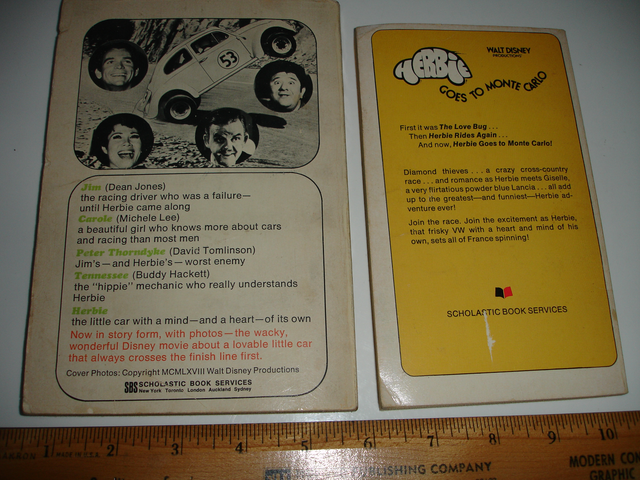 Vintage "Herbie the Love bug" literature in Fiction in Oakville / Halton Region - Image 3