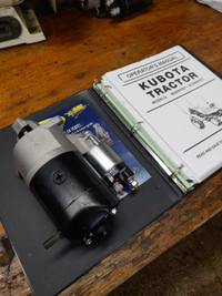 Kubota Starter and Owners Manual