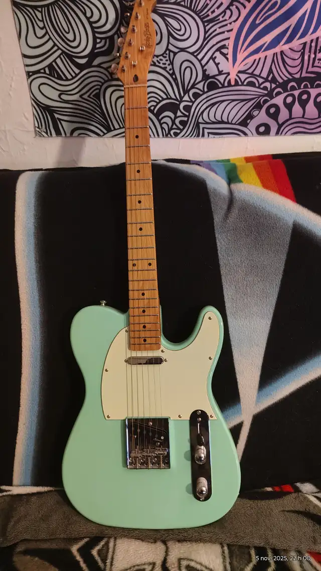 telecaster harley benton te62 cc de luxe in Guitars in Sherbrooke - Image 4