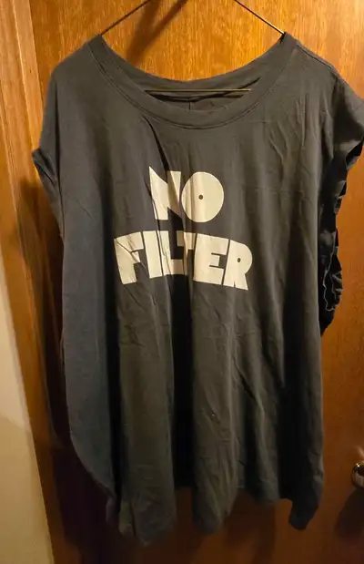 Wore once. 3xl no filter tee, very soft from torrid Comes from a smoke free house located in the col...