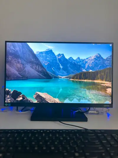 For Sale: Samsung Monitor • Excellent condition, like new • Bright, vivid display • Comes with power...