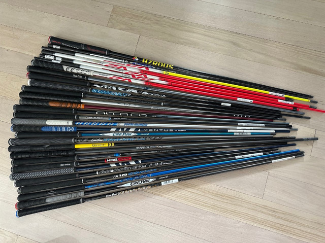 26 Golf shaft Driver and Wood Pulls various brands and lengths in Golf in City of Toronto - Image 2