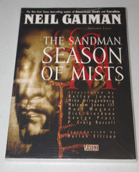 The Sandman  Season of Mists Graphic Novel by Neil Gaiman