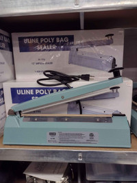 Brand New Uline Poly Bag Sealers