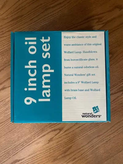 9 inch oil lamp set - original Walfard Lamp, View more