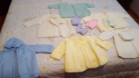 Hand Made Baby Coat and Blanket - One of a Kind