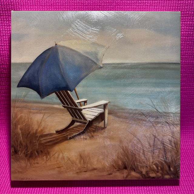 Set of 2 beach pictures Carol Robinson artist in Home Décor & Accents in Oshawa / Durham Region - Image 2