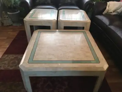 3 PIECE COFFEE TABLE SET, View more