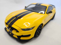 Shelby GT350R Ford Mustang Yellow 1:18 Autoart Rare 72932 No Box