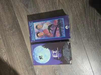 -Mint Condition- VHS's E.T & Star Trek, View more