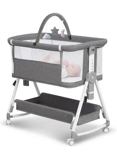 Baby Bassinet, 3 in 1 Bedside Bassinet, View more