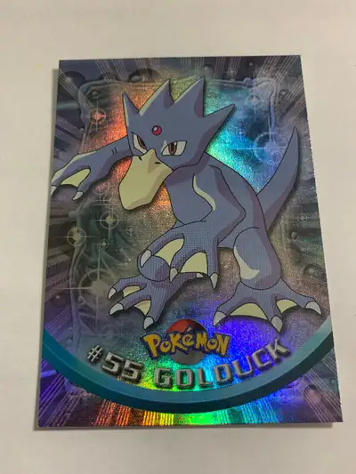 GOLDUCK #55 POKEMON 2000 TOPPS HOLO SERIES 1 TV ANIMATION CARD, View more