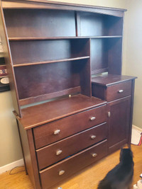 Solid wood dresser