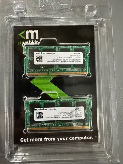 16 GB DDR3 Laptop RAM – Mushkin 2×8 GB, View more