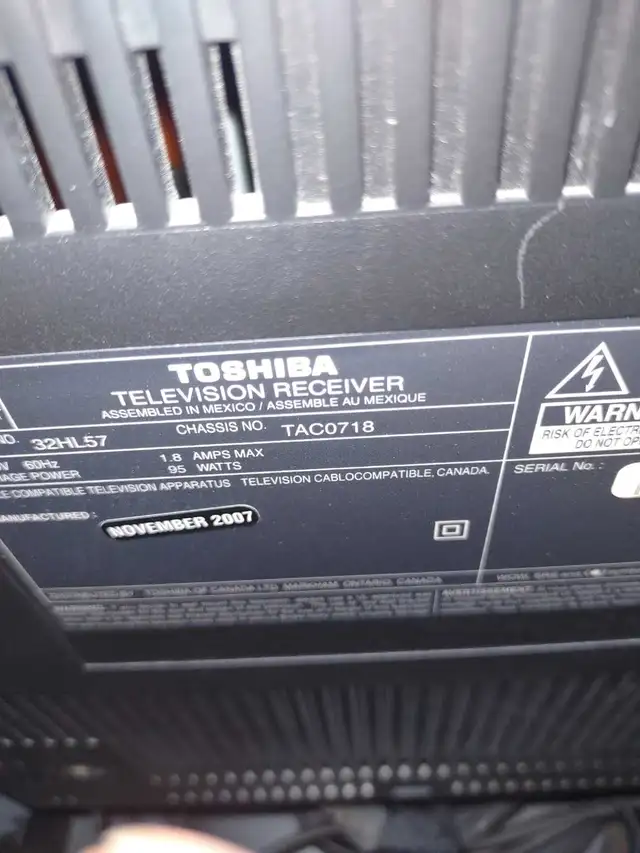 Toshiba Television  in TVs in City of Toronto - Image 4
