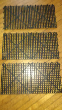 interlocking rubber bar mat 12x12inches each piece