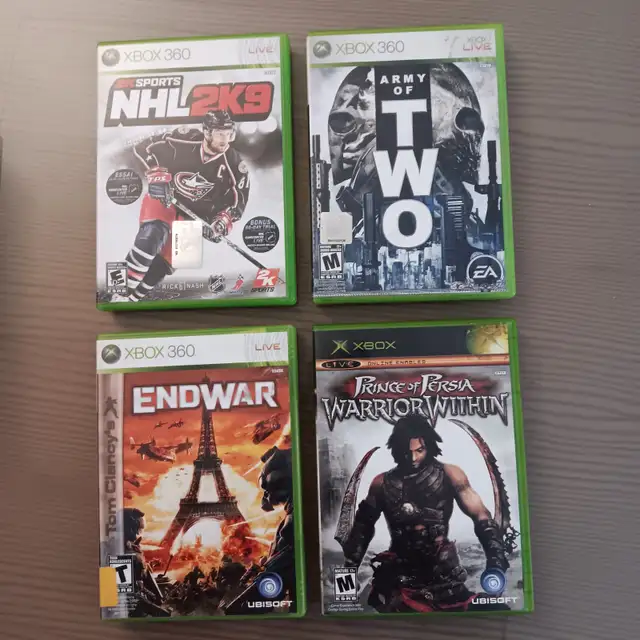 Jeux XBOX et XBOX 360 ( 5$ / 10$ ) in XBOX 360 in City of Montréal - Image 4