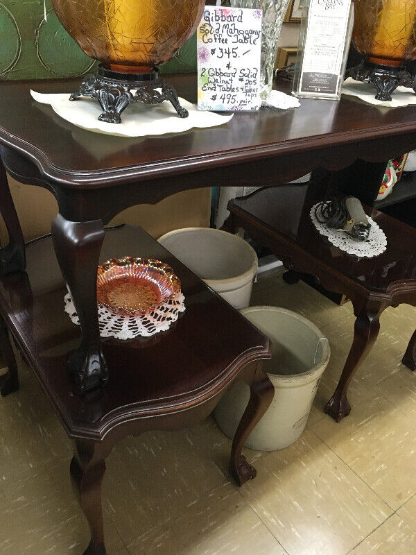 Gibbard Mahogany Coffee & End Tables in Other Tables in Kingston