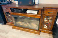 Fireplace TV Stand